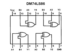 DM74LS86_vnitrni_zpojeni